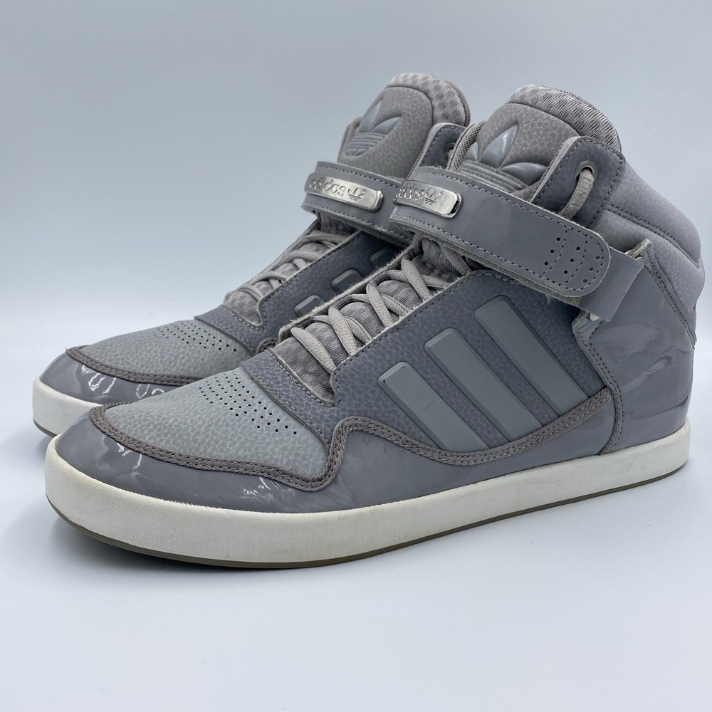 adidas Originals AR 2.0 Men's Size 11.5 Gray High Top Strap Sneakers G22477